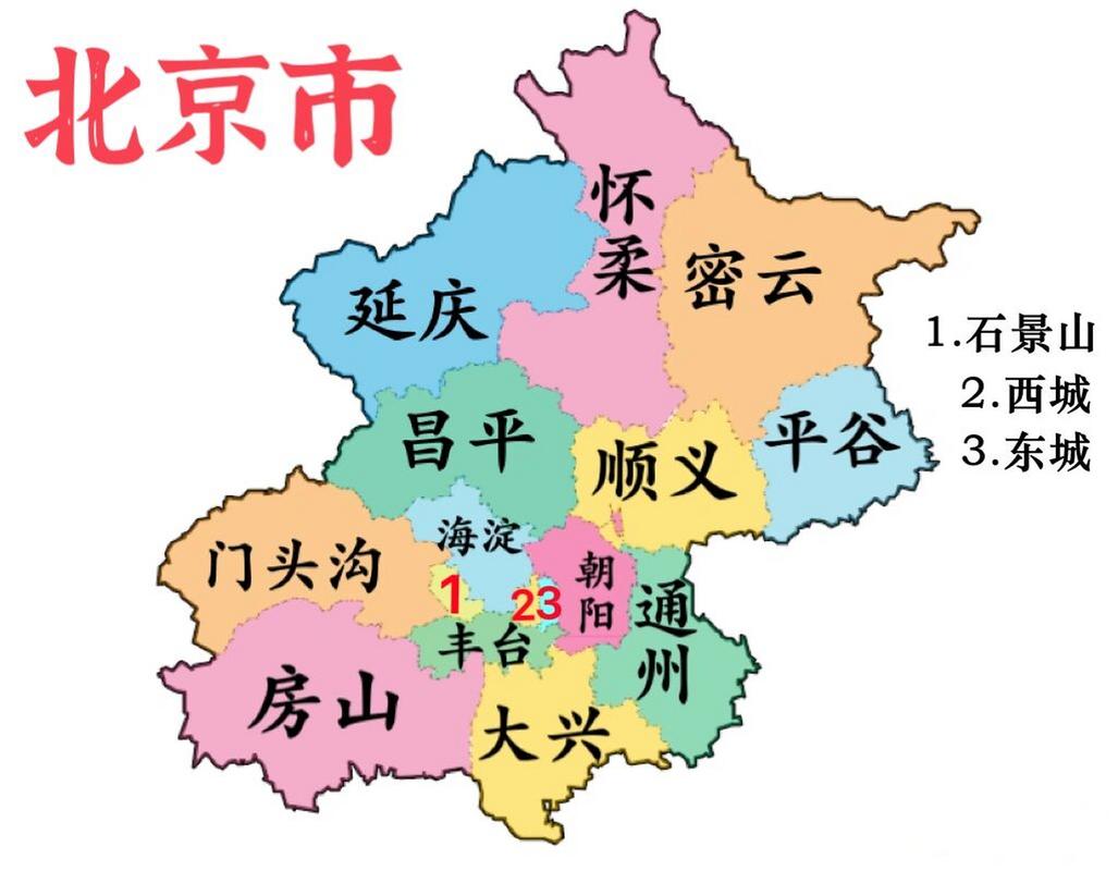 北京地图全图高清版